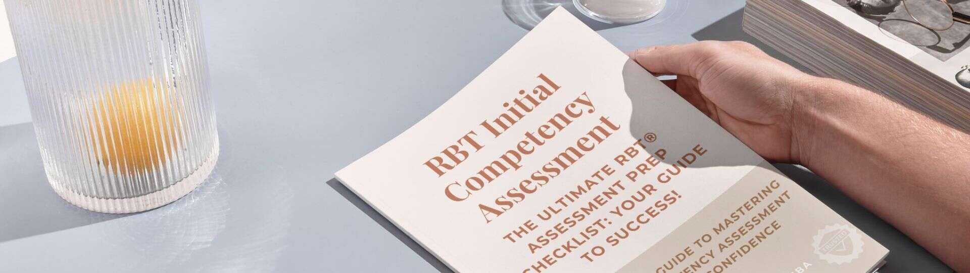 RBT Initial Competency Assessment prep checklist.